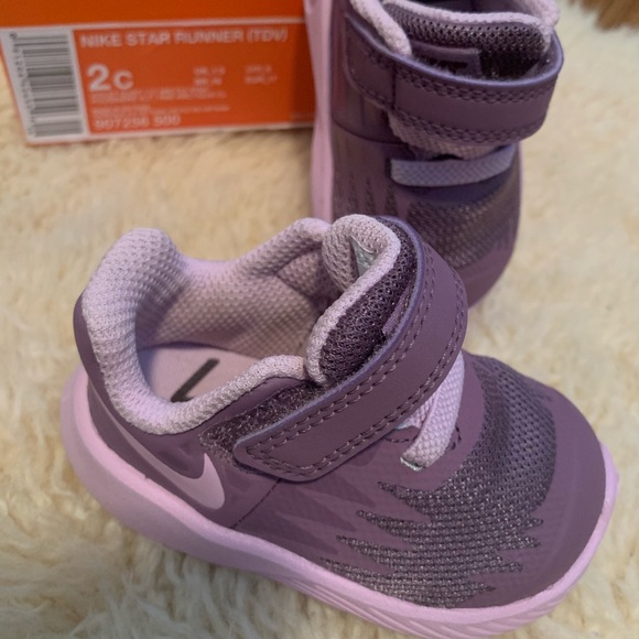 pink baby nikes